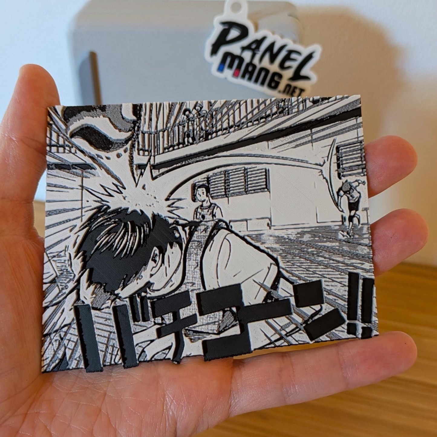 Magnete Haikyuu – Pannello "Palla alla testa" di Hinata 11 x 9 cm Decorazione manga stampata in 3D