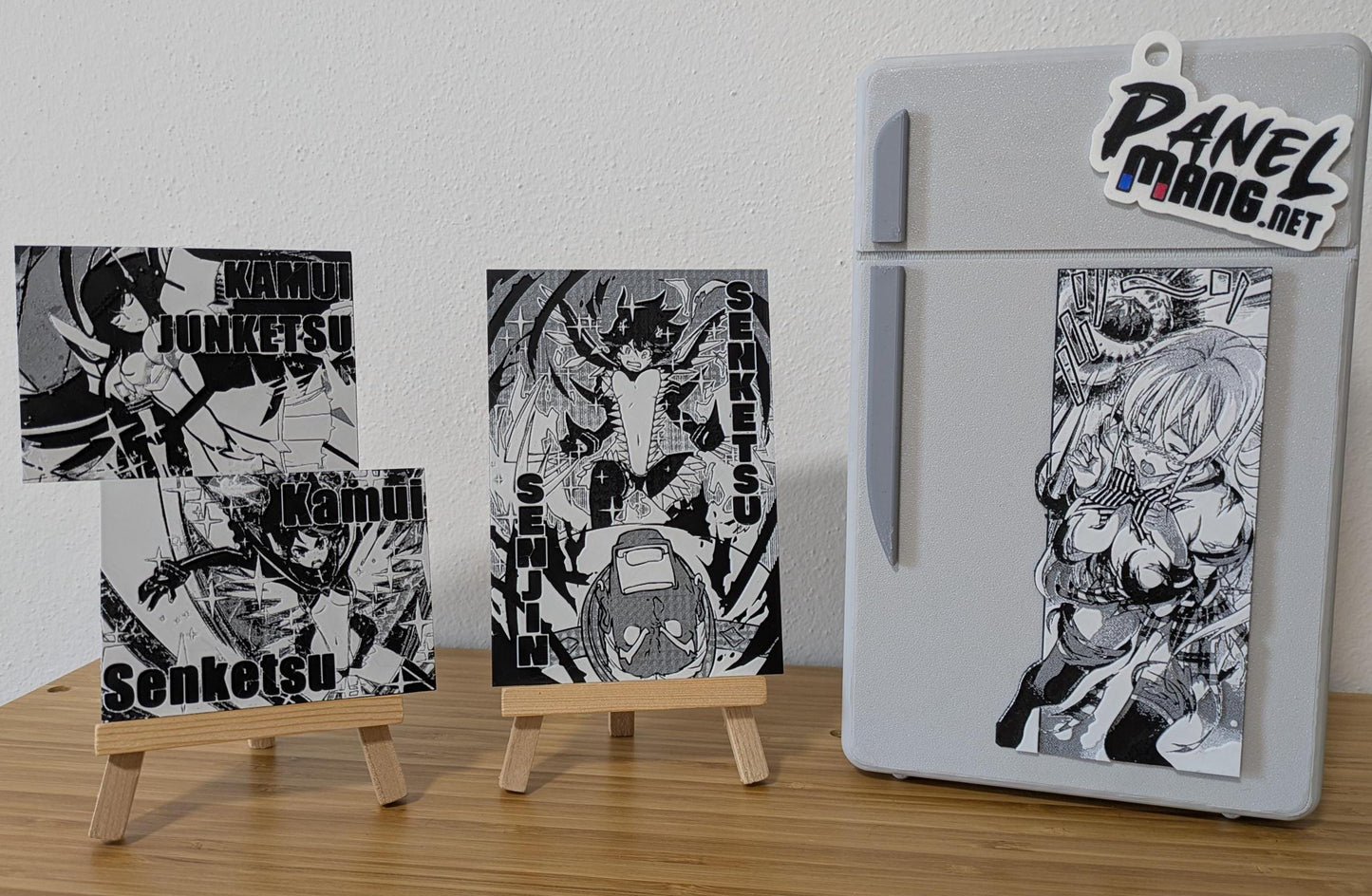 Food Wars Erina Nakiri magnet displayed in kitchen setting showing practical use, 14x5.5cm (5.5x2.2in) Shokugeki no Soma manga art