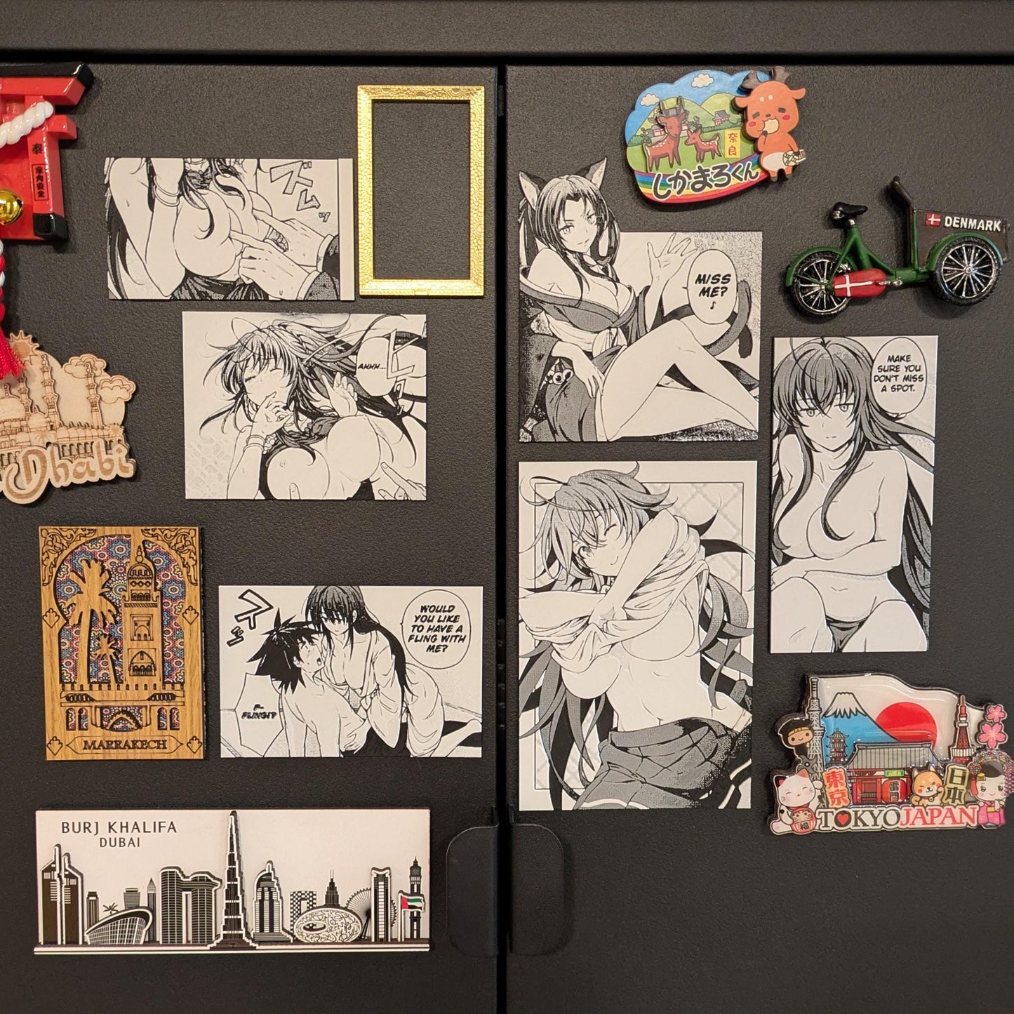 High School DxD Magnet - Rias Gremory Sexy Panel 9x13,5 cm Decorazione fatta a mano