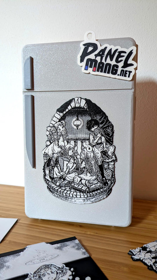 Magnete Witch Hat Atelier – Pannello Atelier Gathering 9 x 13 cm Decorazione Manga Stampata in 3D