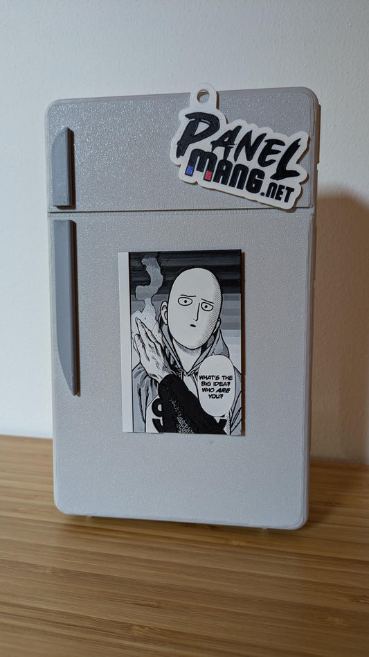 Magnete One Punch Man – Saitama "Qual è la grande idea?" Pannello 6 x 9 cm Decorazione manga stampata in 3D