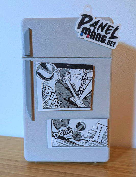 Set di magneti Haikyuu – Hinata Volleyball “BLAT/DOINK” Doppio pannello 9 x 12 cm Decorazione manga stampata in 3D