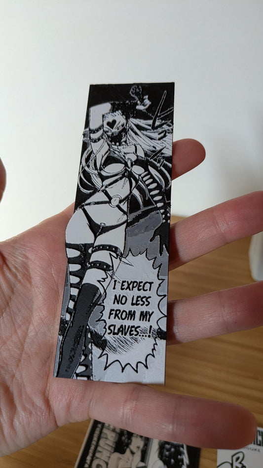 Magnete One Punch Man – Pannello Do-S “Non mi aspetto di meno” 4,5 x 14 cm Decorazione manga stampata in 3D