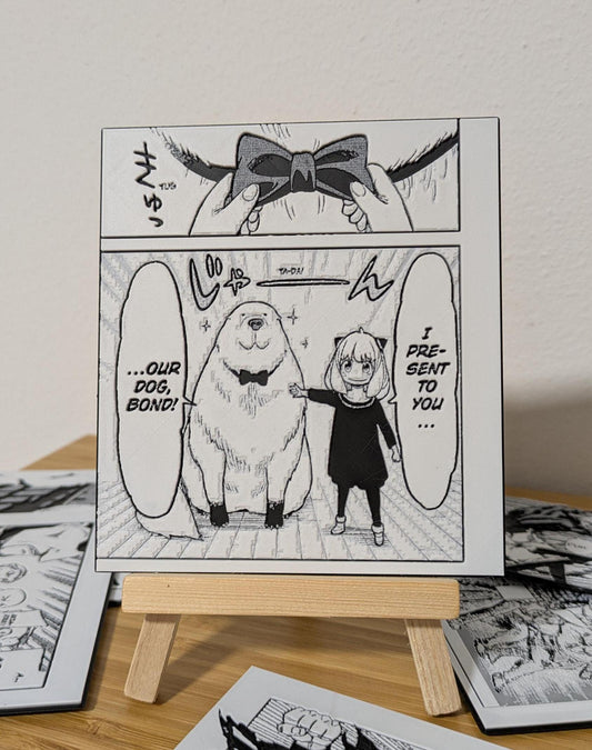 Calamita Spy x Family - Anya e Bond 9 x 10 cm Decorazione Anime