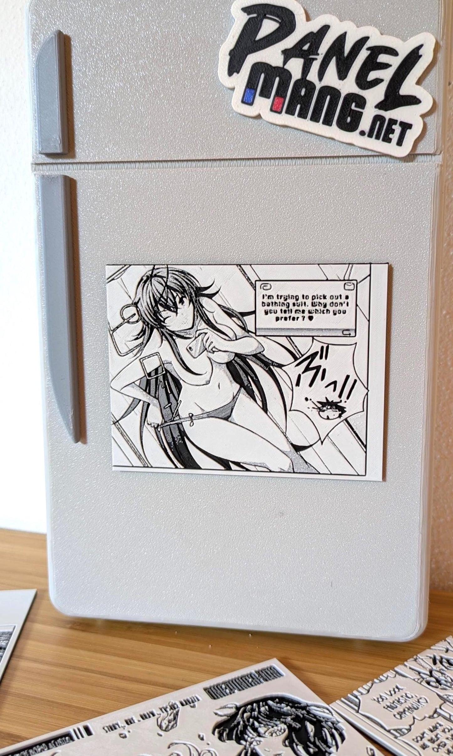 Magnete High School DxD – Rias Gremory “Presidente del Club Occulto” Pannello 9 x 7 cm Decorazione manga stampata in 3D