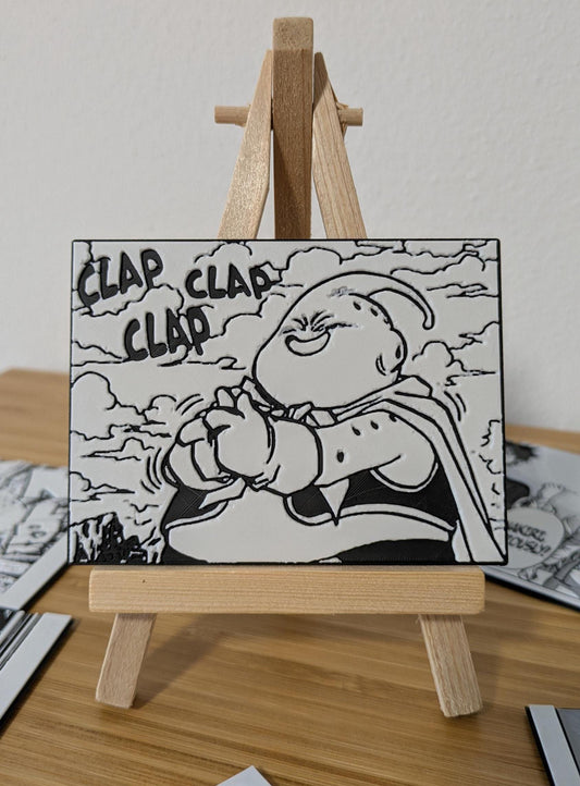 Magnete Dragon Ball - Majin Buu Pannello 8 x 9 cm Anime Decor