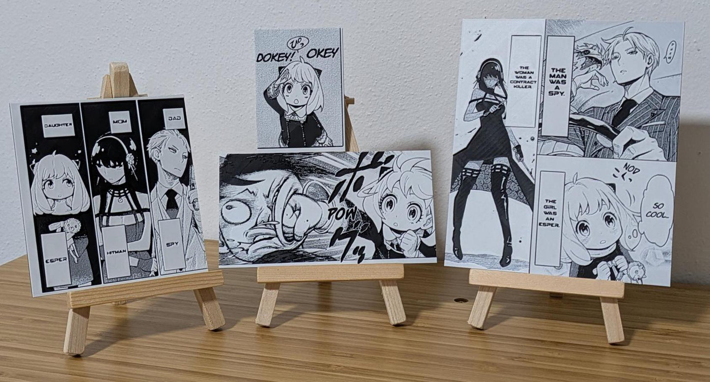 Anya Forger Magnet 6,5 x 12 cm – Scena POW da Spy x Family / Decorazione anime stampata in 3D / Regalo Otaku fatto a mano