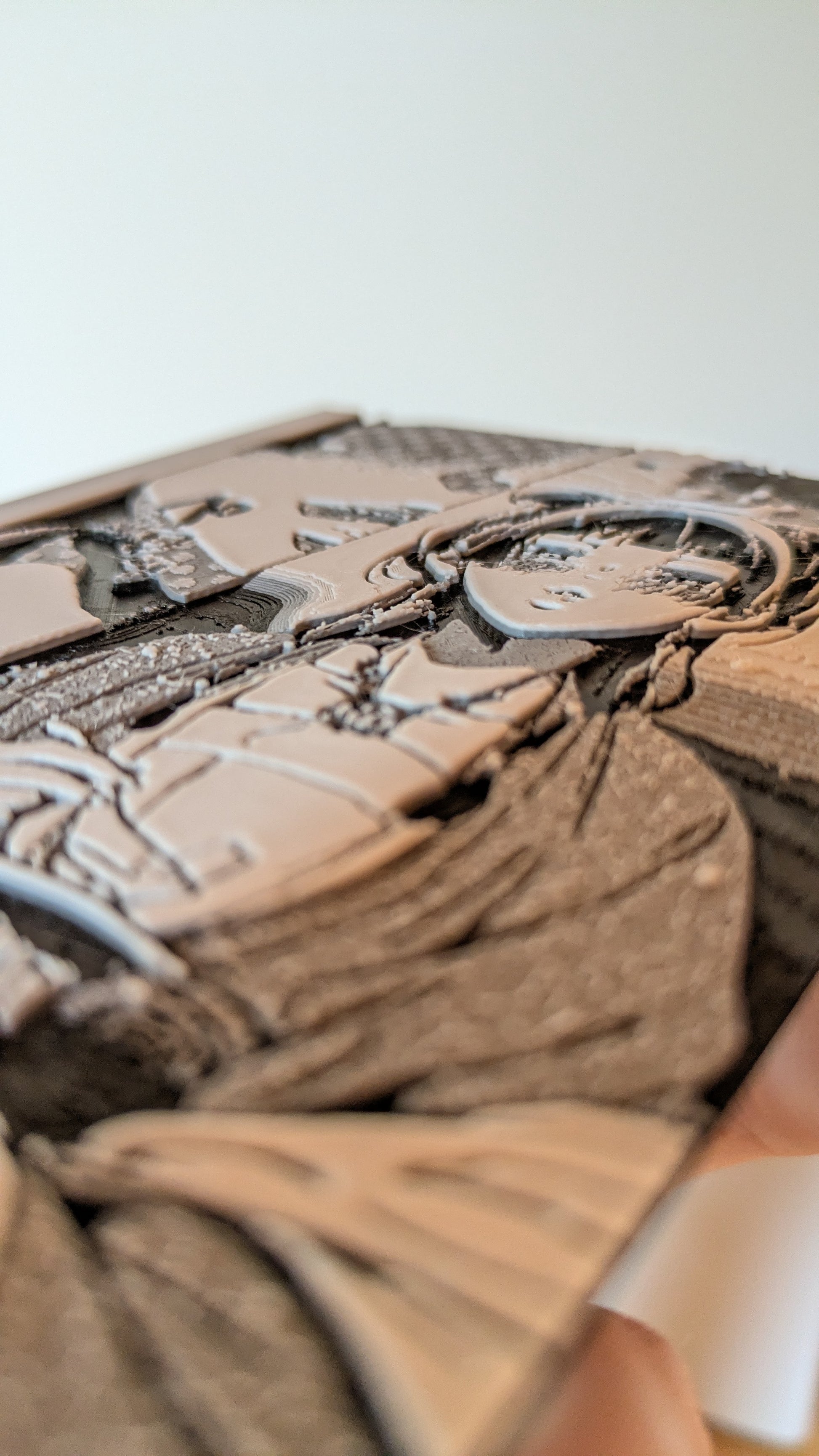 Close-up detail of Apothecary Diaries Maomao detect poison magnet showing high-quality print texture and craftsmanship of the 9x13cm manga panel