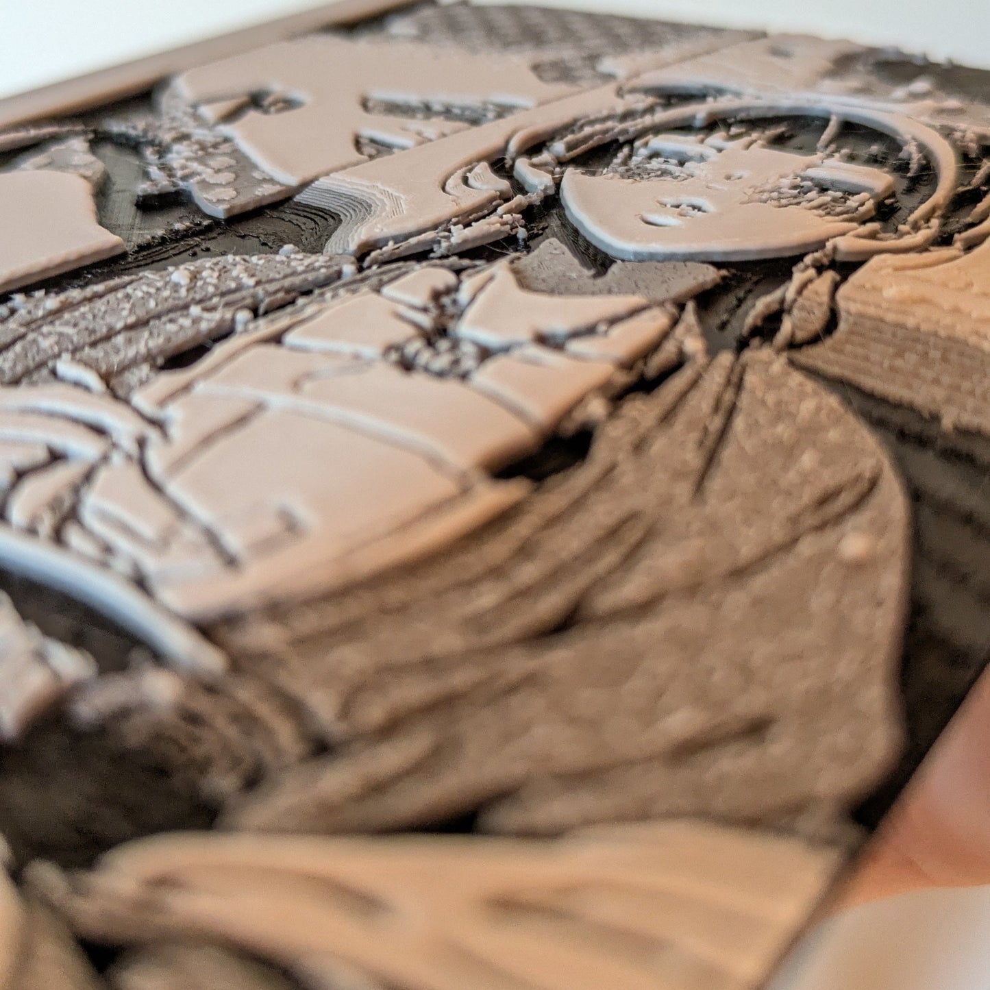 Apothecary Diaries Maomao magnet side angle view showing design details