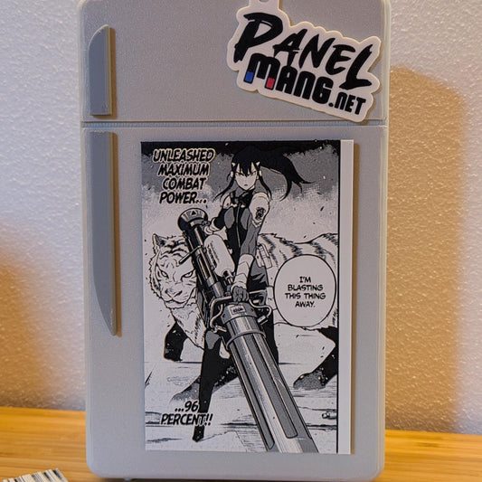Mina Ashiro ultimate combat power 96% - Kaiju No.8 3D printed magnet