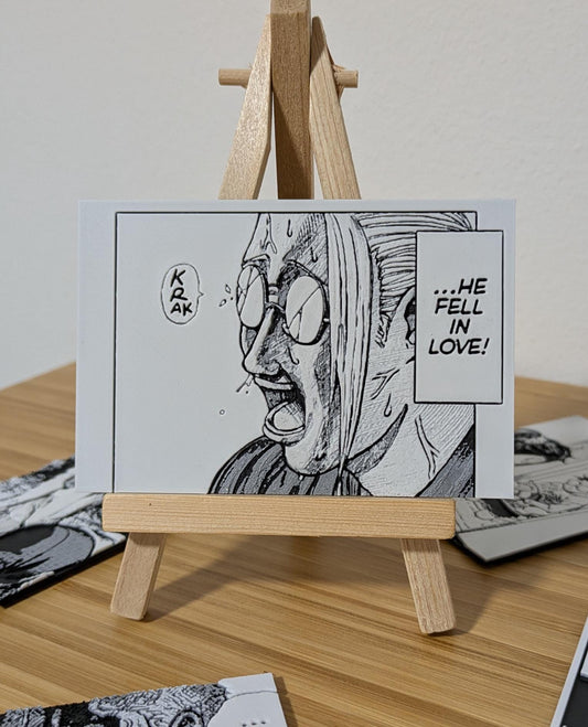 Magnete Sakamoto Days – "Si è innamorato!" Pannello 10 x 7 cm Decorazione manga 3D fatta a mano