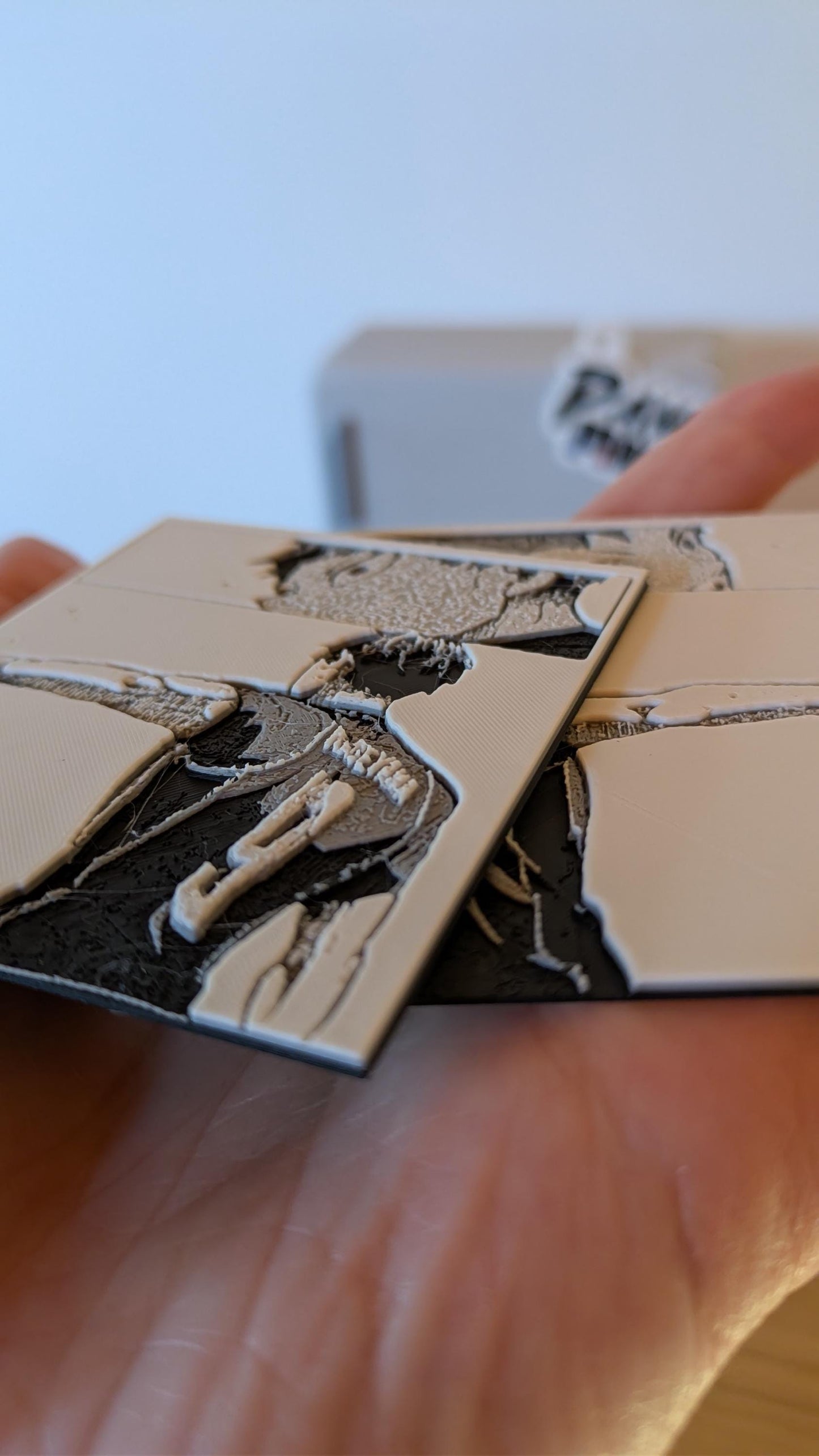 Haikyu!! Magnete - Hinata e Kageyama Doppio pannello 8 x 13 cm Decorazione fatta a mano