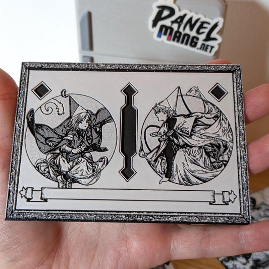 Witch Hat Atelier Magnet – Pannello Magico Doppio 9 x 13 cm Stampa 3D Manga Decor