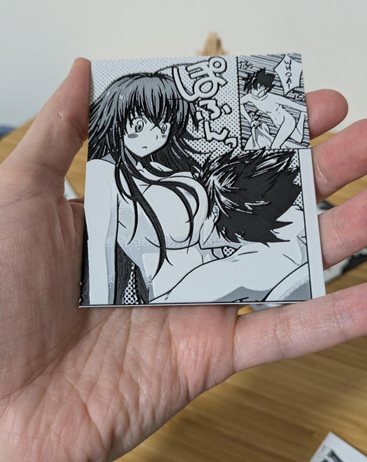 High School DxD Magnet - Rias Gremory Sexy Panel 8 x 9 cm Decorazione fatta a mano