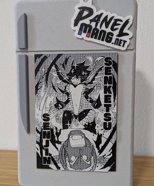 Kill la Kill Magnet 9 x 13 cm – Trasformazione di Ryuko Senketsu / Pannello Manga Stampato in 3D / Regalo Otaku Fatto a Mano