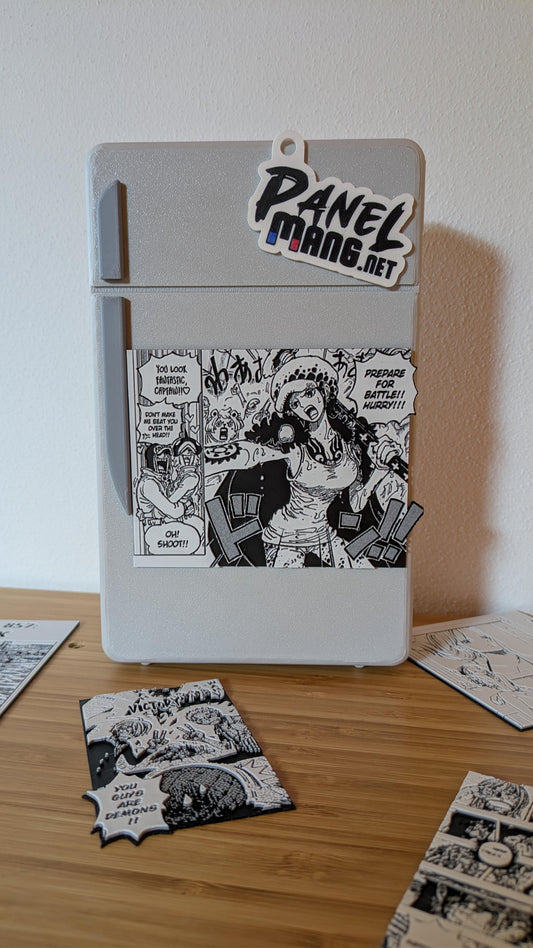 Magnete One Piece – Law & Crew femminile “Preparatevi alla battaglia!” Pannello 13 x 9 cm Decorazione manga stampata in 3D